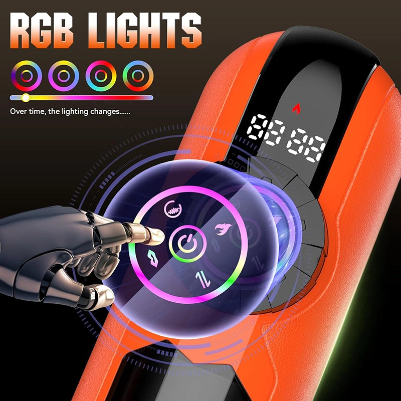 XT4 Pro: 12-in-1 AI interactieve APP-besturings automatische masturbator