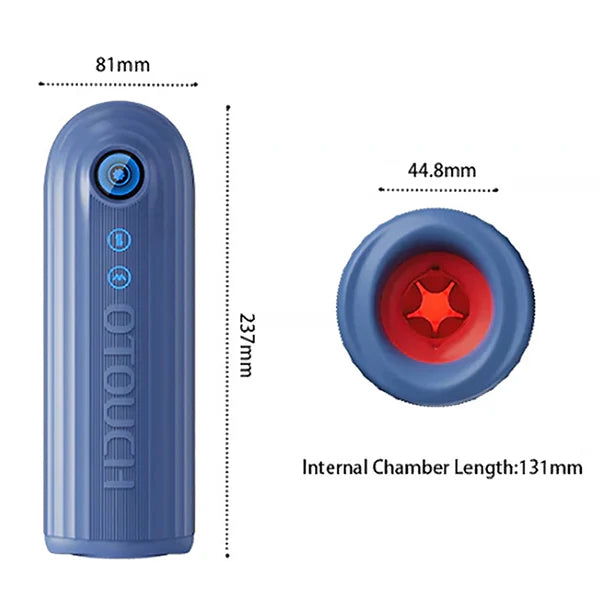 XT9: IPX7 waterdichte automatische masturbator met 360° contractie & vibratie