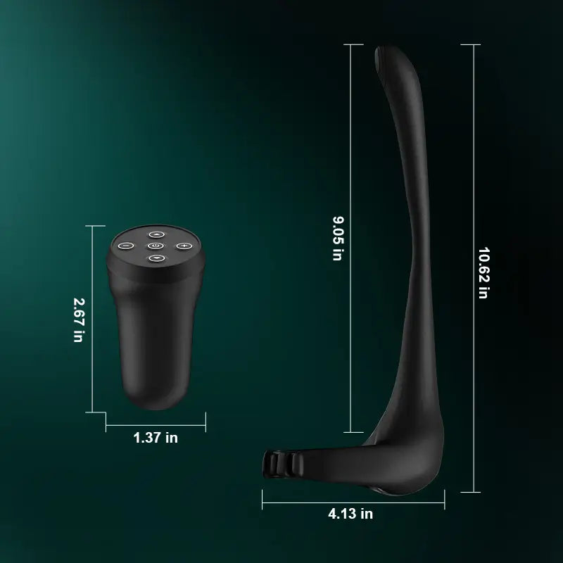 PR4: verstelbare vibrerende cockring met 10 vibratiemodi en prostaatstimulator
