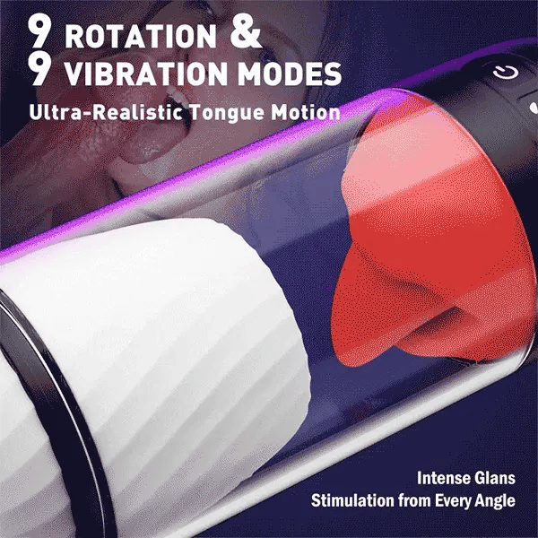 XR10: App-bestuurde mondspeeltje met 9 tonglik- en vibratiemodi