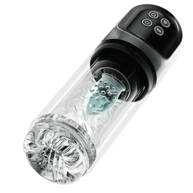 XR3 Plus: 2-in-1 Volledig Waterdichte Blowjob Stimulator met Water Vacuümpomp