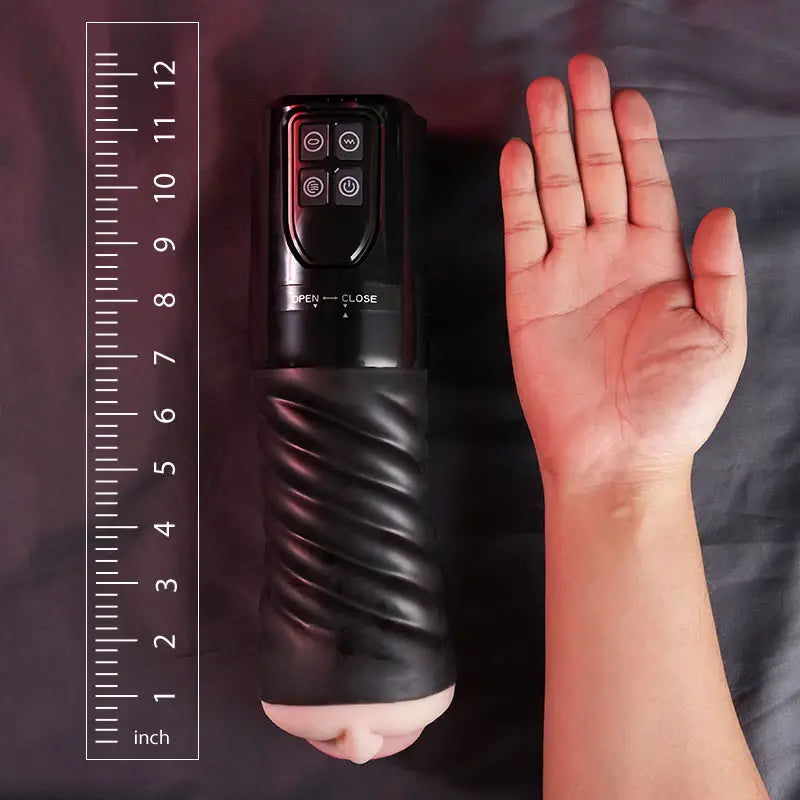 XV5: blowmotion orale zuig- en vibratiemasturbator voor mannen
