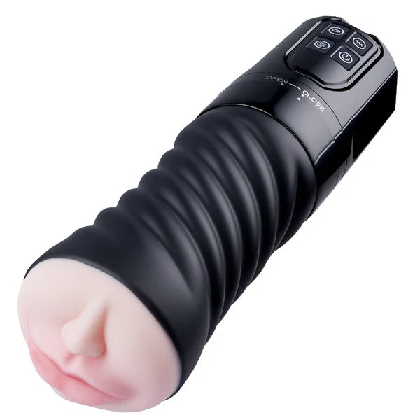 XV5: blowmotion orale zuig- en vibratiemasturbator voor mannen