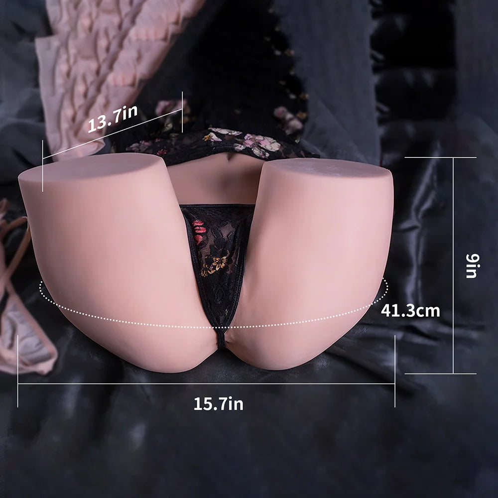 Noriko: realistische bubbelkont-masturbator van 13 kg voor doggystyle