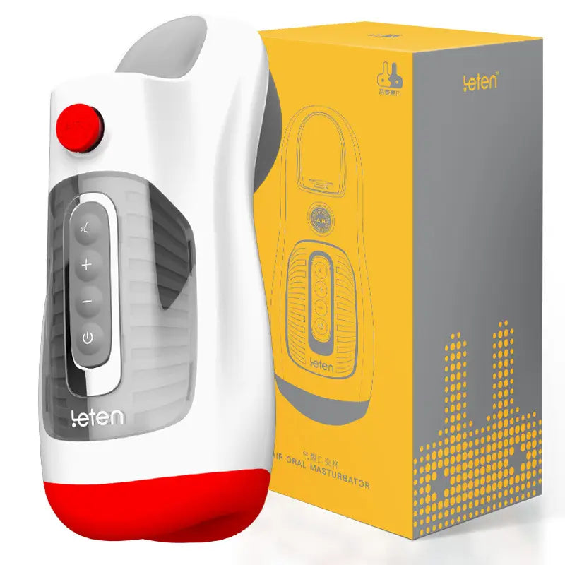 Leten Air Blast: Orale simulator met 3 zuig- en 3 vibratiestanden