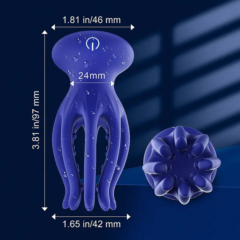 XG16: Octopus tentakel eikeltrainer met 10 vibratiemodi