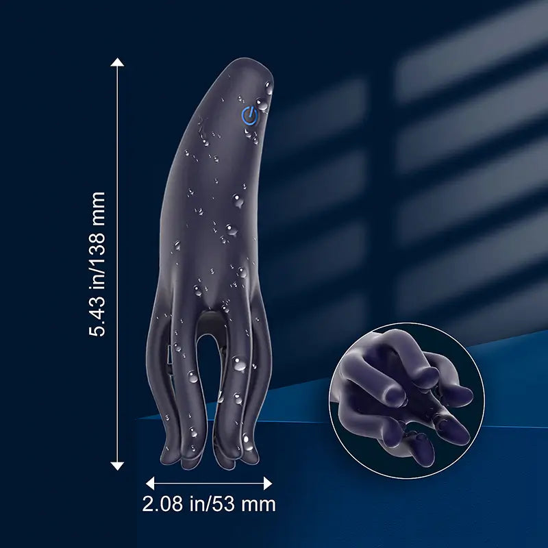 XG17: Monster tentakel eikelvibrator met 10 standen
