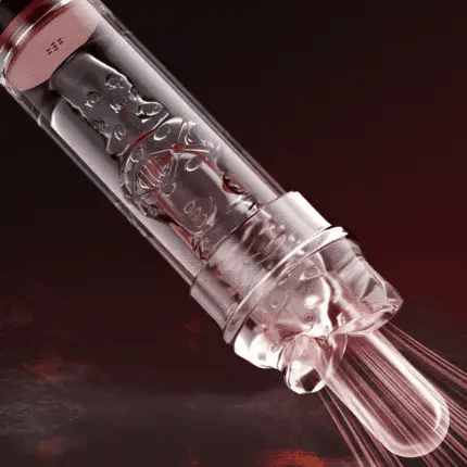 XP13: vibrerende & zuigende penispomp 2‑in‑1 masturbator