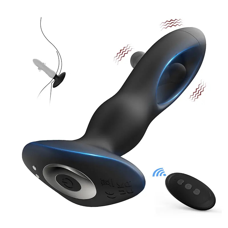 PM4: Prostaatmassager anaal plug speeltje met afstandsbediening