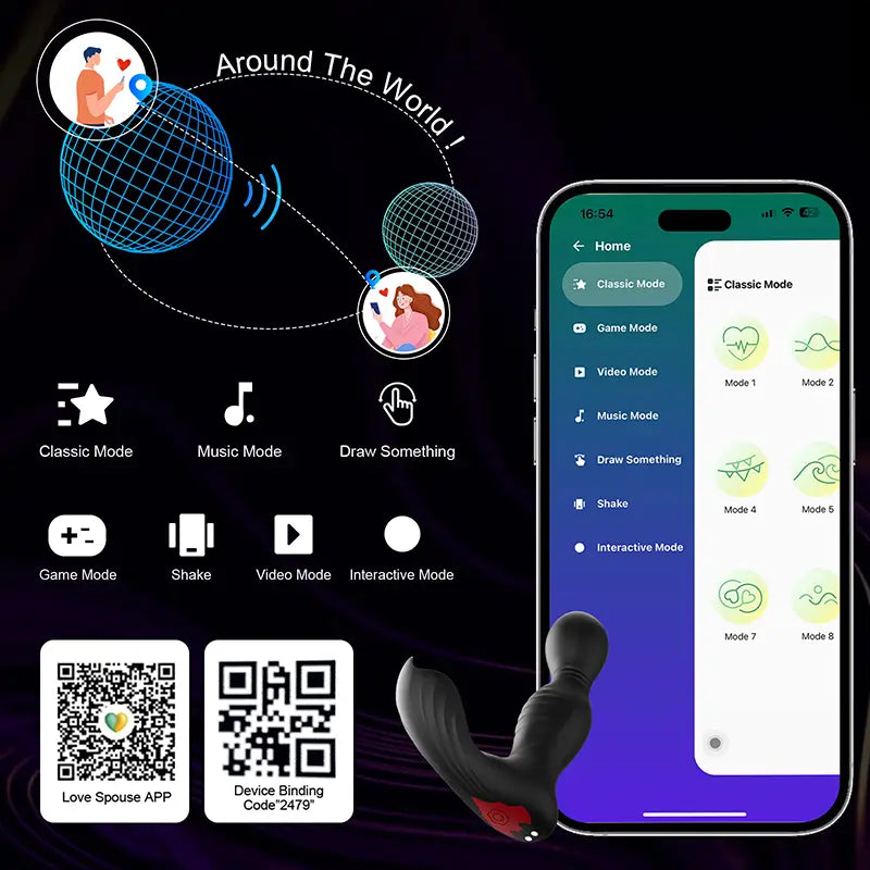 PM8: prostaatmassager-buttplug met likvibrator
