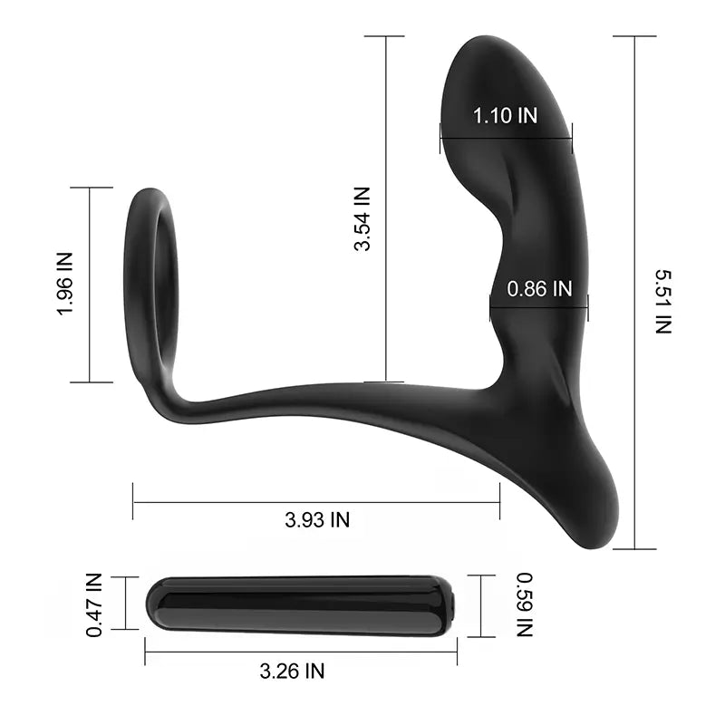 PM1: Leten raptor prostaatmassager speeltjes
