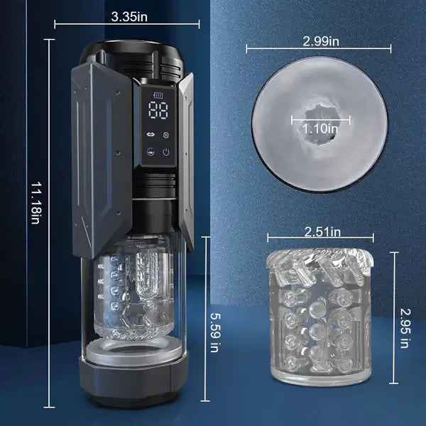 XT20: zuigende, vibrerende, stotende en roterende stroker – 100 % waterdicht