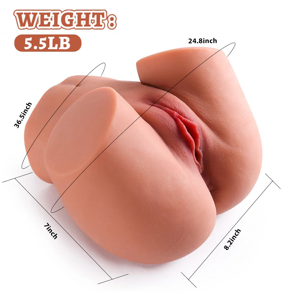 Tracey: realistisch klein anaal seksspeeltje van 2,5 kg voor beginners