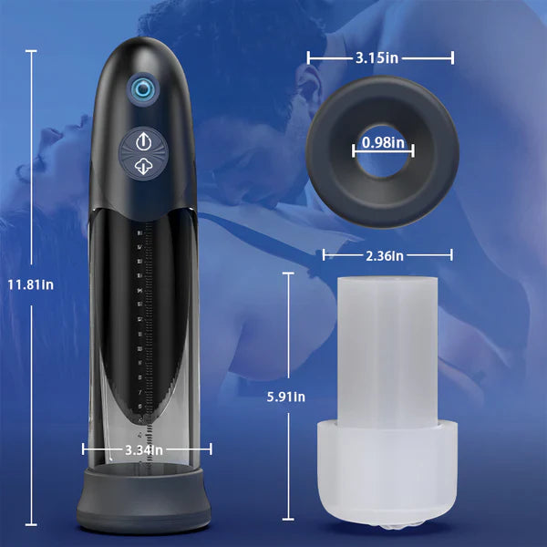Bathfun Pro: vacuümzuigende waterpenispomp